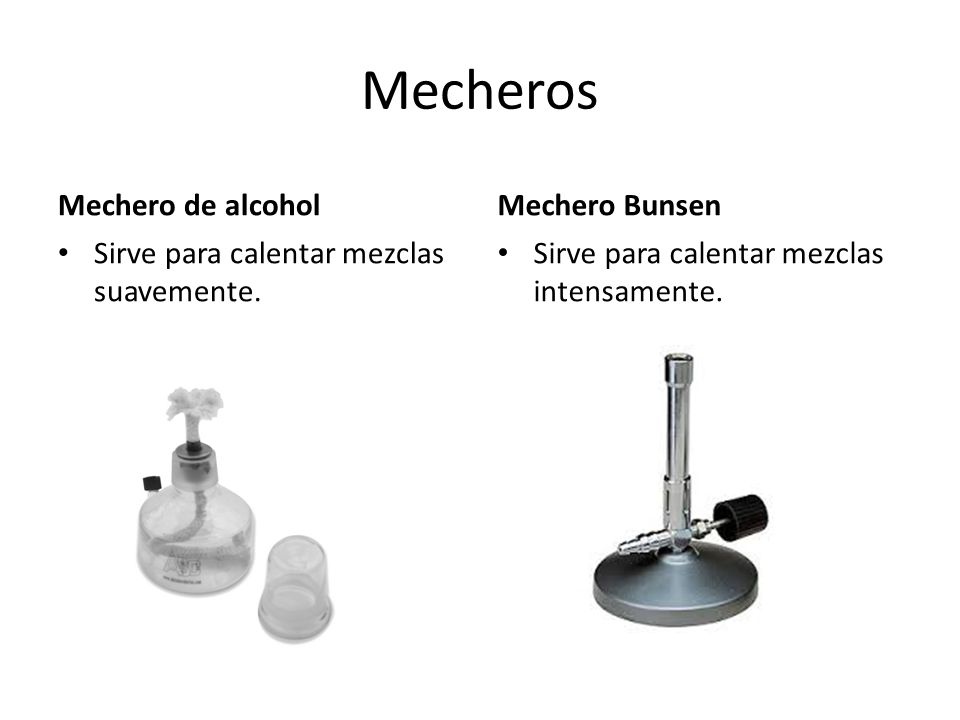 El laboratorio el mechero utiliza en que se para